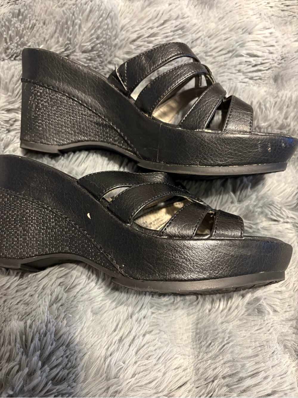 Y2K Bongo Wedge Sandals - Picture 3 of 7